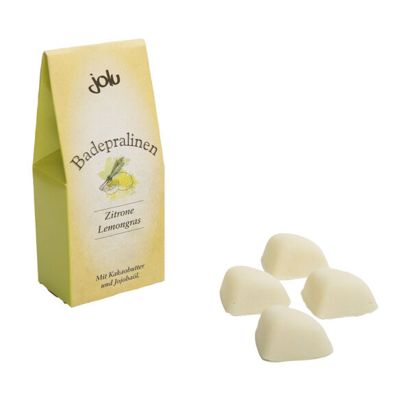 Badepralinen mit pflegender Bio Kakaobutter