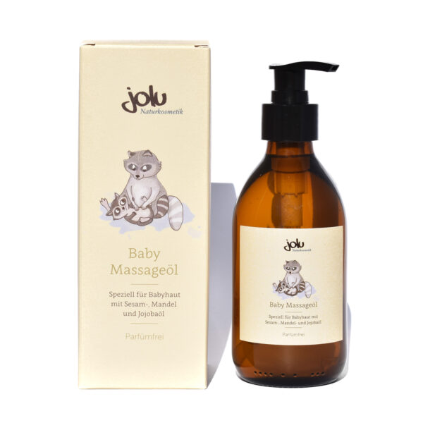 Massageöl Baby Jolu Schweiz Babypflegeprodukt